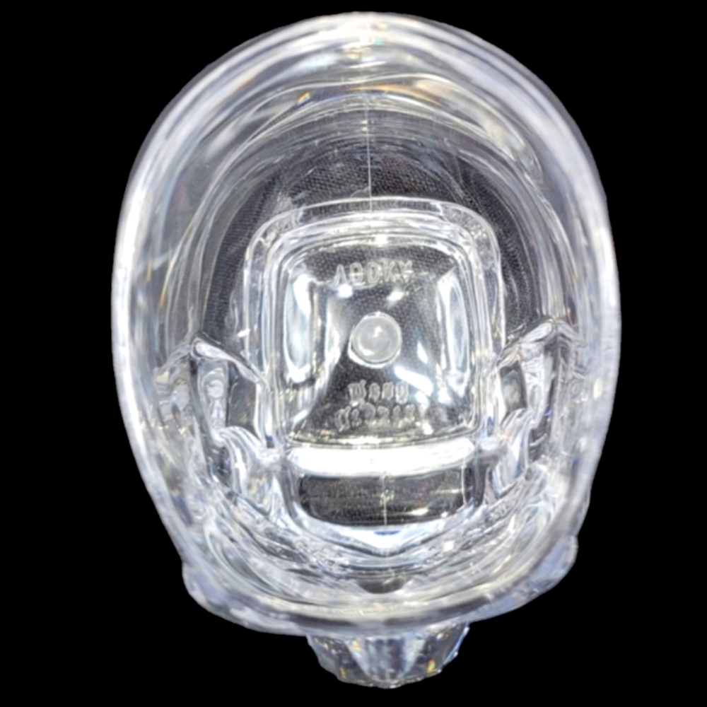 NEW 4 "CRYSTAL HEAD" VODKA SKULL PLASTIC SHOT GLASSES - Picture 7 of 9